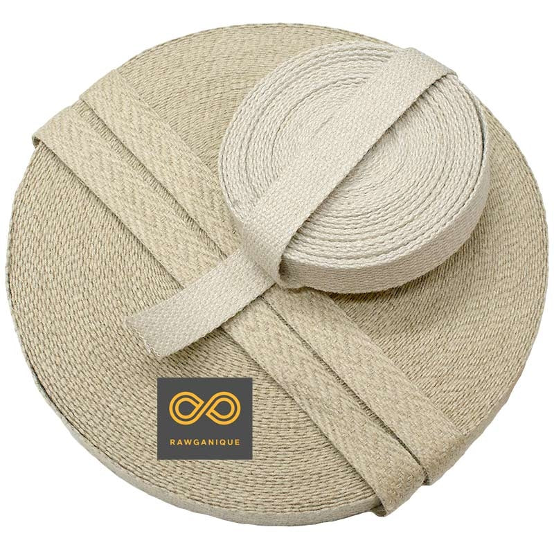 2" Hemp Canvas Webbing Roll (55 Yards) (~164 feet)