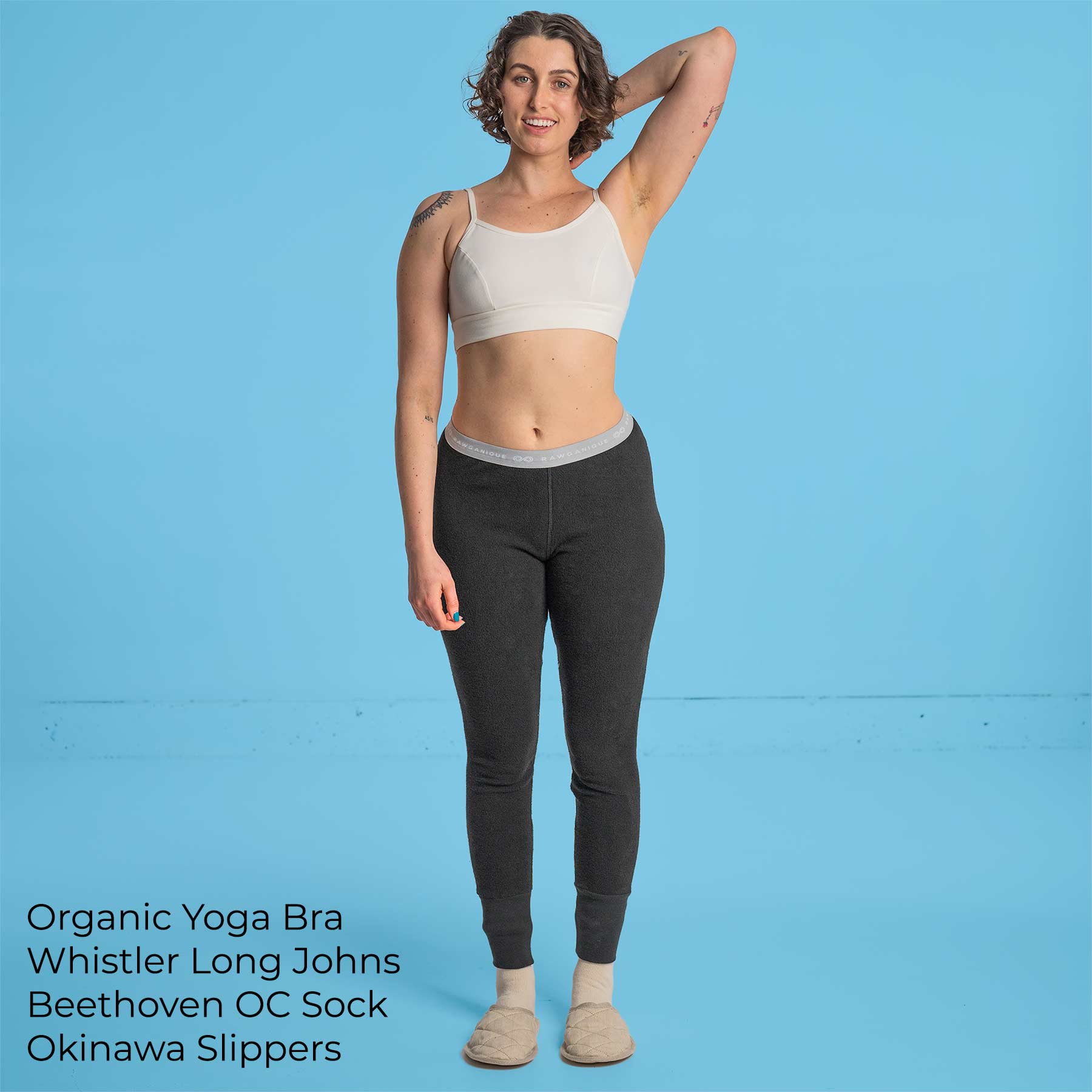 Organic Cotton Yoga Bra Top (Grown & Made in USA) – Rawganique