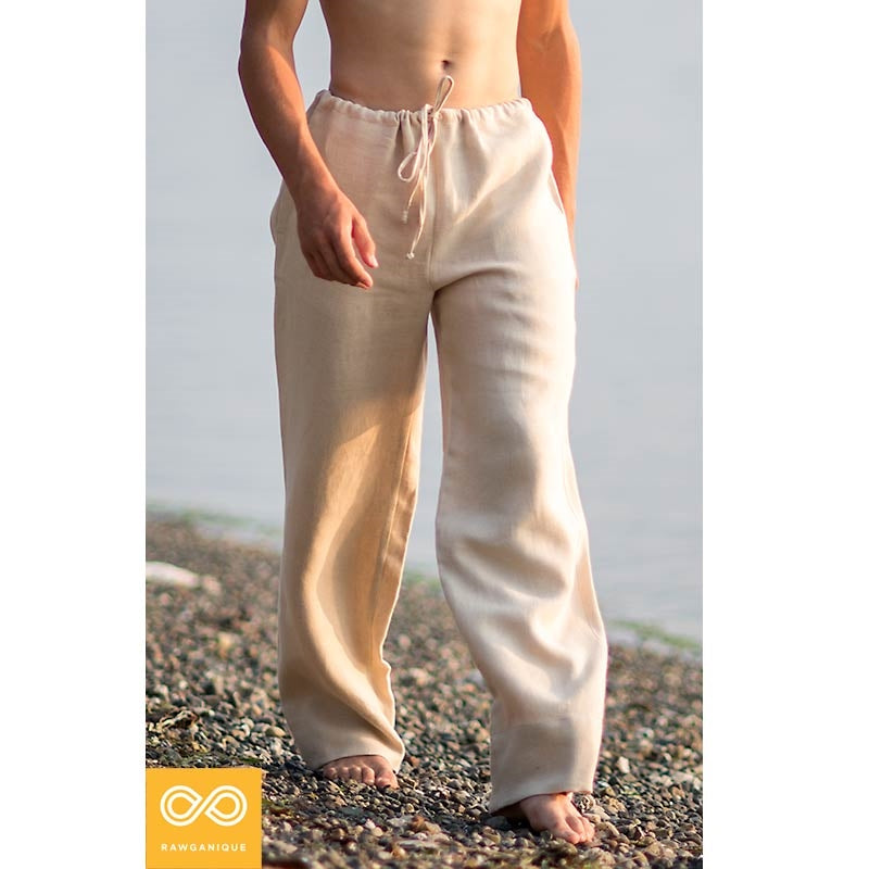 Hemp and Cotton Yoga Pants, Hemp Pants, Eco-friendly Athletic